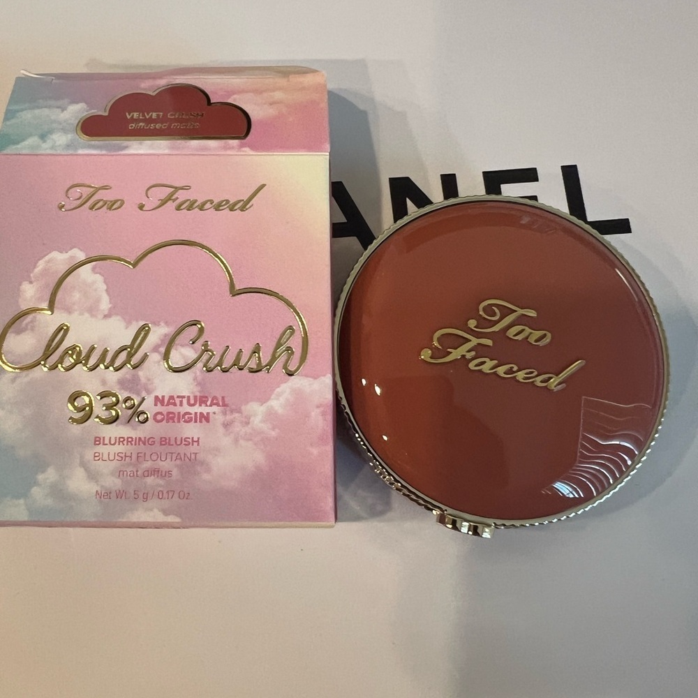 New too faced cloud crush blush velvet crush
